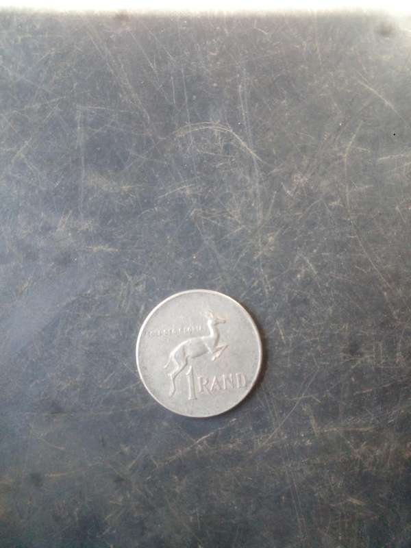 One rand 1977 silver nickel