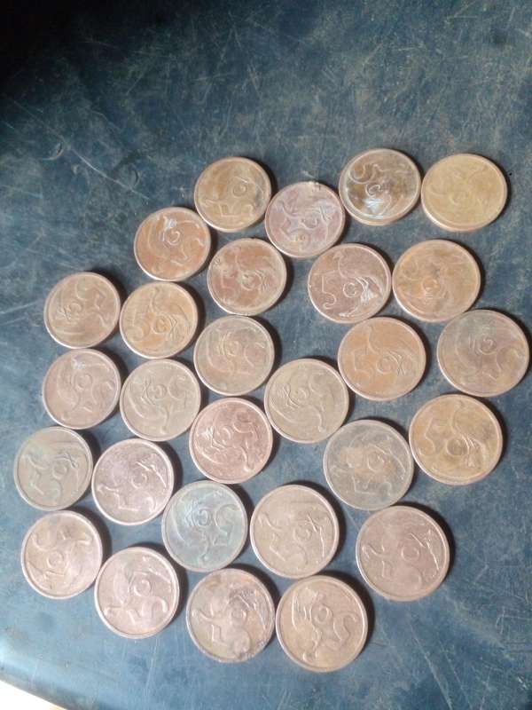 5 cents pure copper 2008 x32