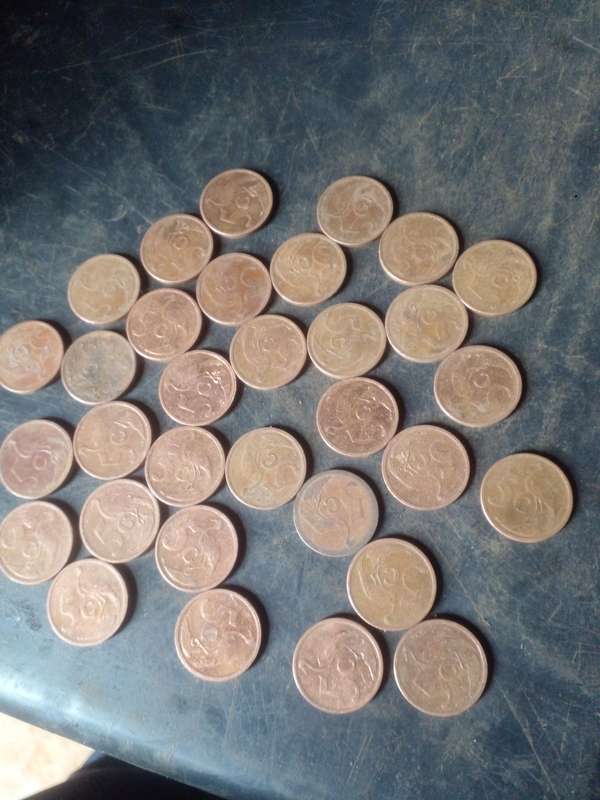 5 cents pure copper 2008 xcents33