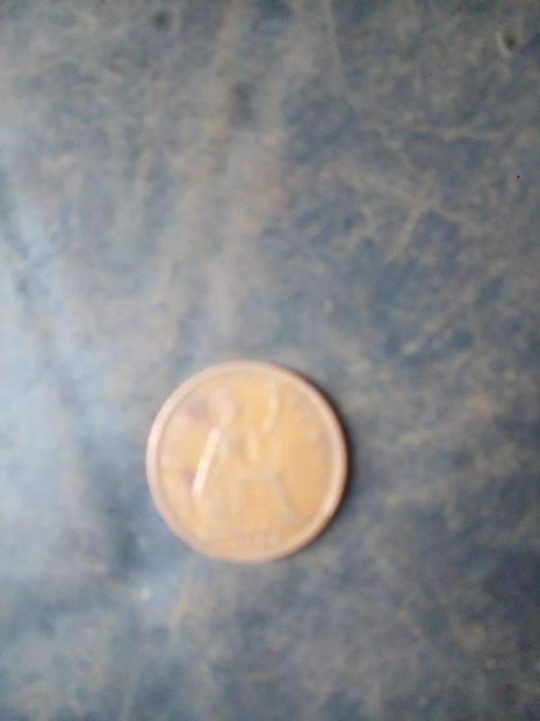 One penny 1964 Gratia Regina +Eluzabeth .Dei