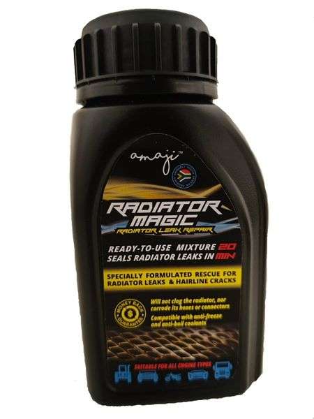 Radiator Magic is for hairline cracks in the radiator and cores