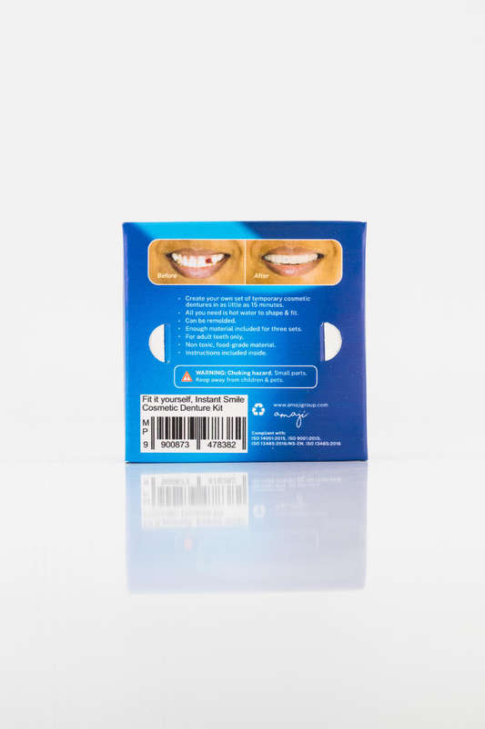 The New & Improved Smile Magic Cosmetic Denture Kit