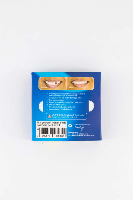 The New & Improved Smile Magic Cosmetic Denture Kit