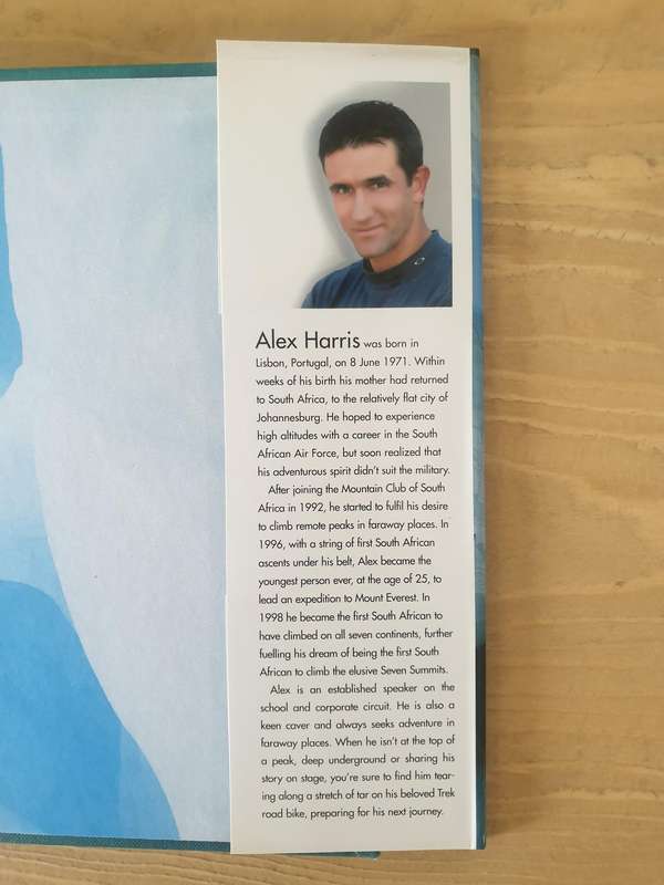 Alex Harris : "Rocks and Hard Places" - A South African's journey to the highest mountains