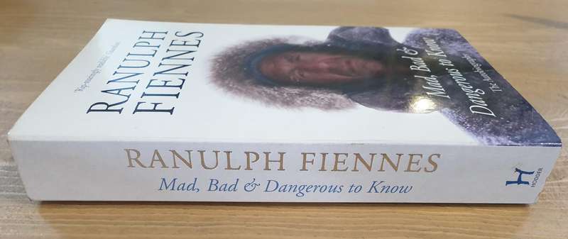 Ranulph Fiennes (Sir) : "Mad, Bad and Dangerous to Know" - Box Set comprising of a BOOK and two CDs