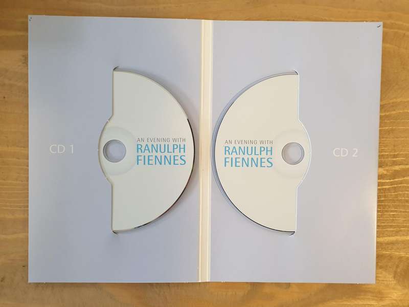 Ranulph Fiennes (Sir) : "Mad, Bad and Dangerous to Know" - Box Set comprising of a BOOK and two CDs