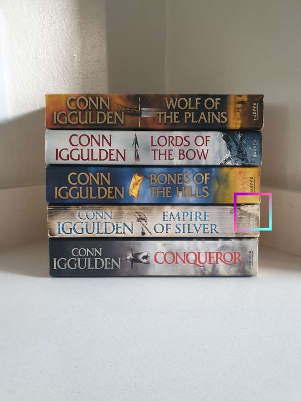 Conn Iggulden : "The Kahn Dynasty" Book Set-of-5