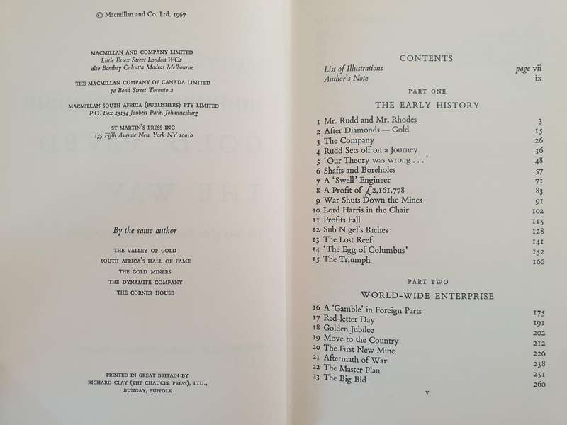 A P Cartwright : "Gold Paved the Way" (First Edition)