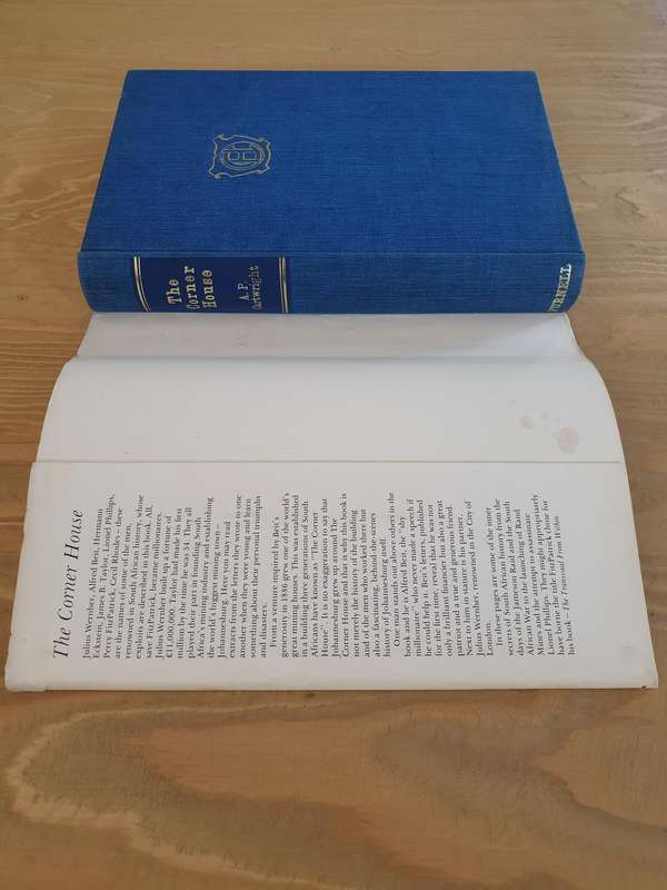 A P Cartwright : "The Corner House" (First Edition, signed)