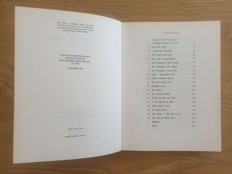 A P Cartwright : "Valley of Gold" (Revised Third Edition)