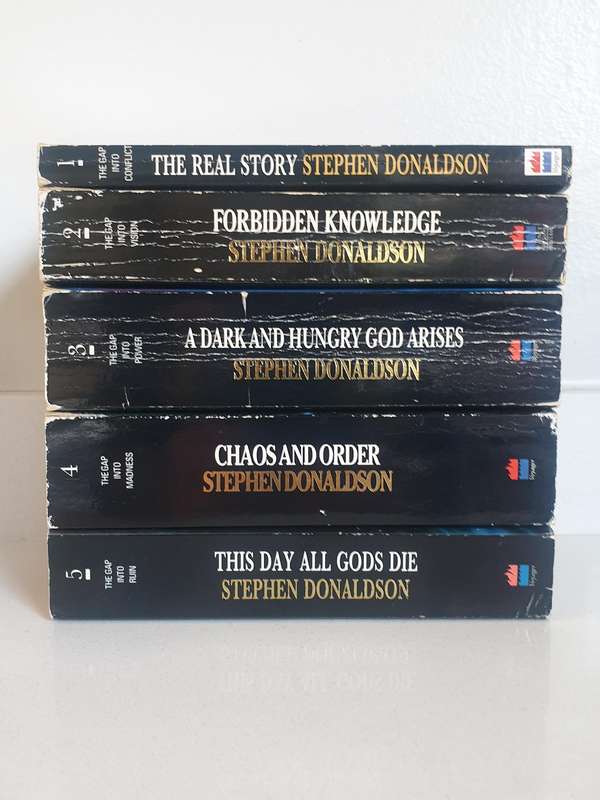 Stephen Donaldson's : "The Gap Series" Book Set-of-5