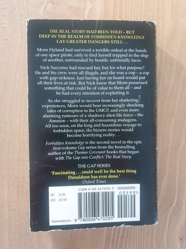 Stephen Donaldson's : "The Gap Series" Book Set-of-5