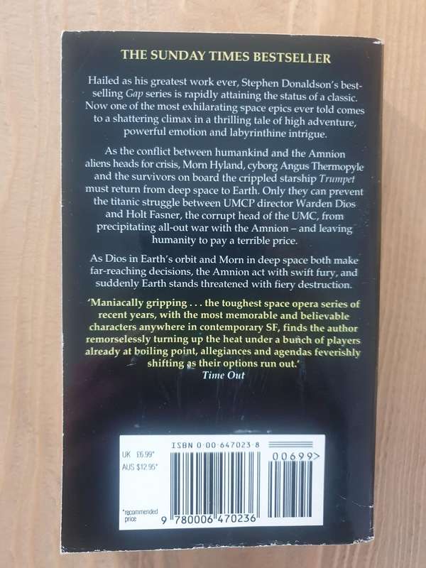 Stephen Donaldson's : "The Gap Series" Book Set-of-5