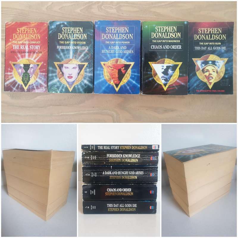 Stephen Donaldson's : "The Gap Series" Book Set-of-5