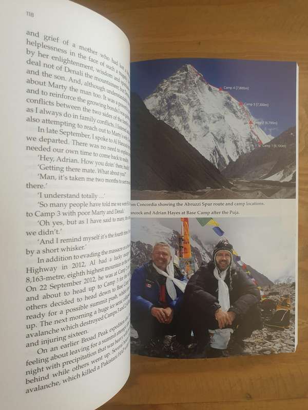 Adrian Hayes : "One Man's Climb" - A journey of trauma, tragedy and triumph on K2
