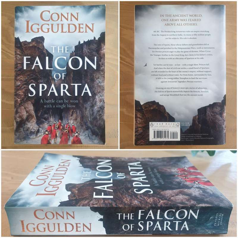 Conn Iggulden : "The Falcon of Sparta" - A battle can be won with a single blow