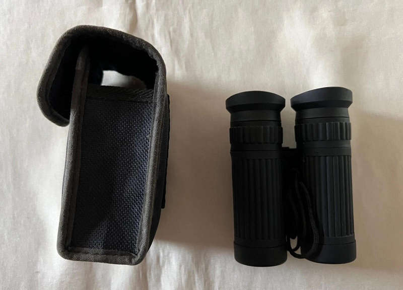 LUFTHANSA 8 x 22 DT 126m/1000m Binoculars by Bob Sunny w/ Original Case