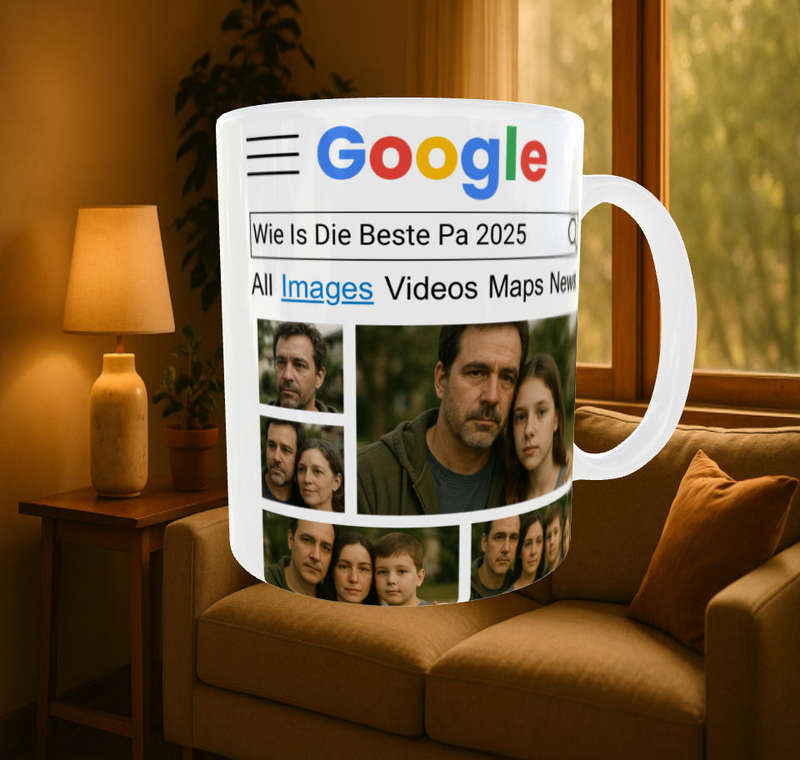 Best Dad Mug 2025 | Fathers Day Gift | Wie Is Die Beste Pa Custom Coffee Cup