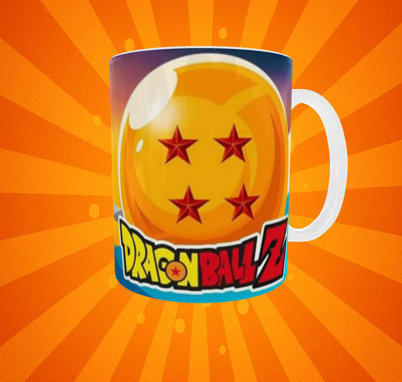 Dragon Ball Z Mug  Goku & Z Fighters Wraparound | Anime Coffee Cup Gift