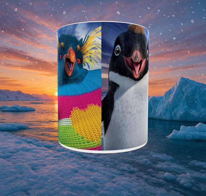 Happy Feet Penguin Mug