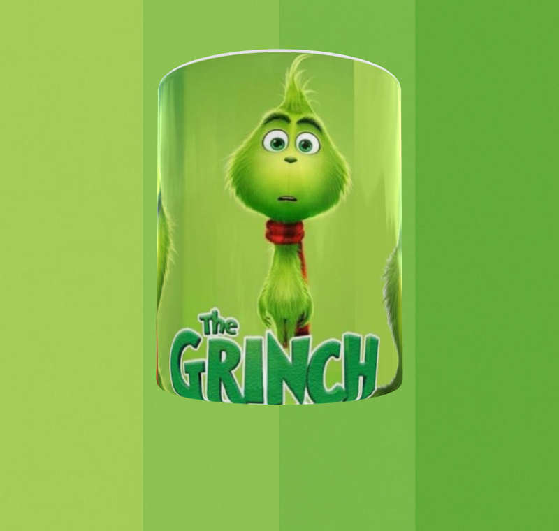 The Grinch Faces Mug  Funny Christmas Coffee Cup for Grumpy Mornings