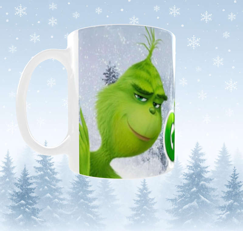  The Grinch & Max Winter Wonderland Mug  11oz Ceramic Mug 