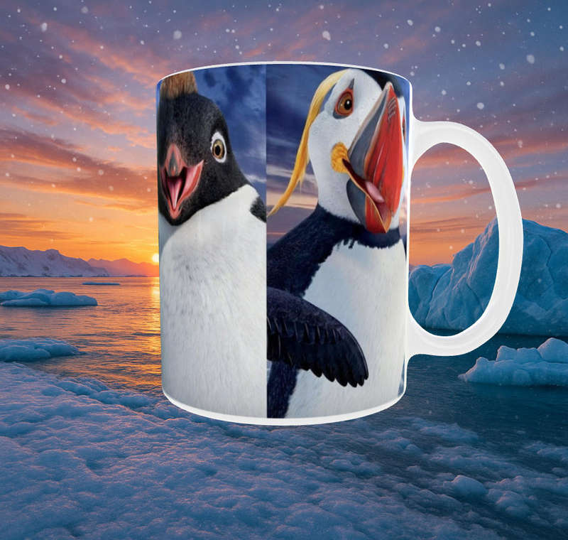 Happy Feet Penguin Mug