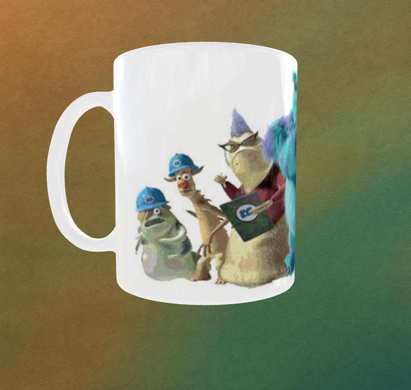 Monsters Inc Operations Team Mug  11oz Ceramic Full Character Lineup