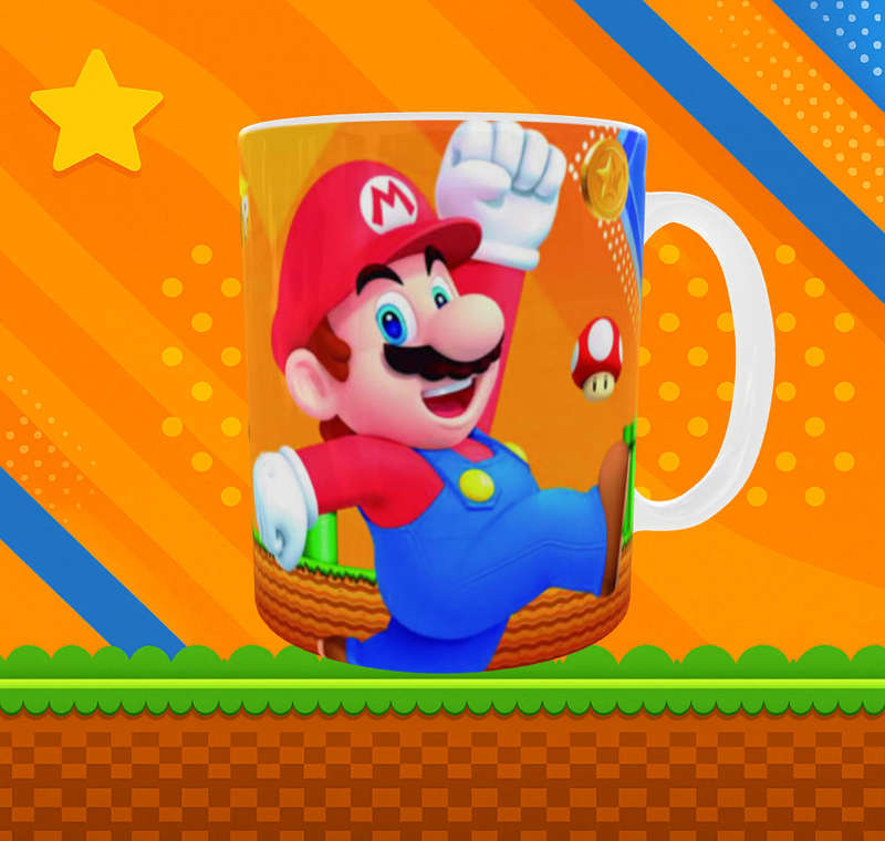  Super Mario Mug  Bright, Fun & Retro Gaming Vibes! 