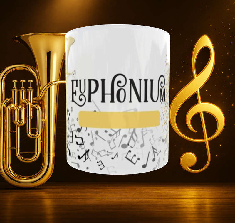 Musical Instruments Mug - Guitar | Saxophone | Flute | Cello | More