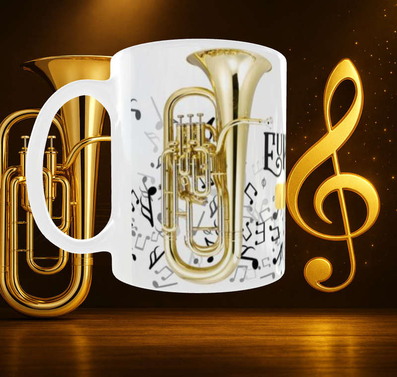 Musical Instruments Mug - Guitar | Saxophone | Flute | Cello | More