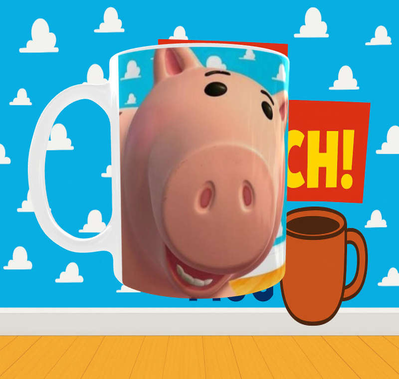 No Touch! Hamm Mug  Funny Toy Story Coffee Cup | Mojo Prints