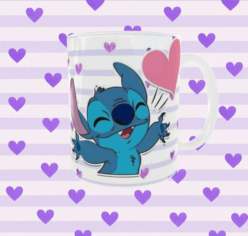 Lilo & Stitch Love Hug Mug  11oz Ceramic Gift