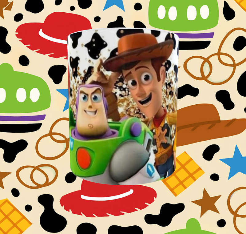 Toy Story Friends Mug  Buzz, Woody & Jessie | Fun Kids Gift Cup