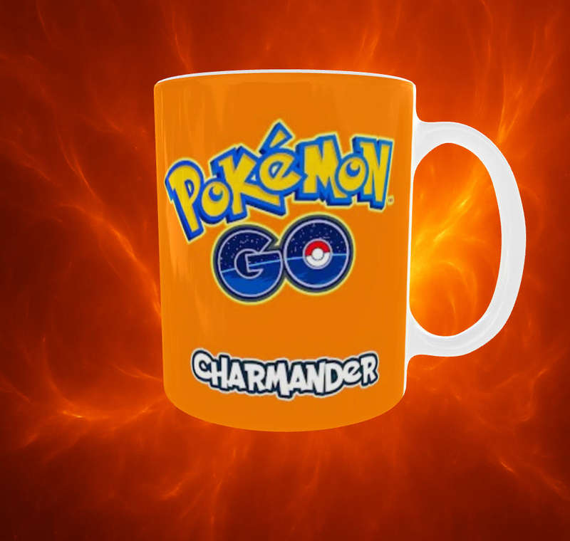 Charmander Pokémon Face Mug  11oz Ceramic Collectible