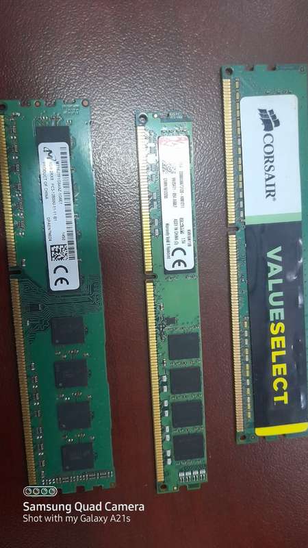 KINGSTON AND CORSAIR RAM  20gig