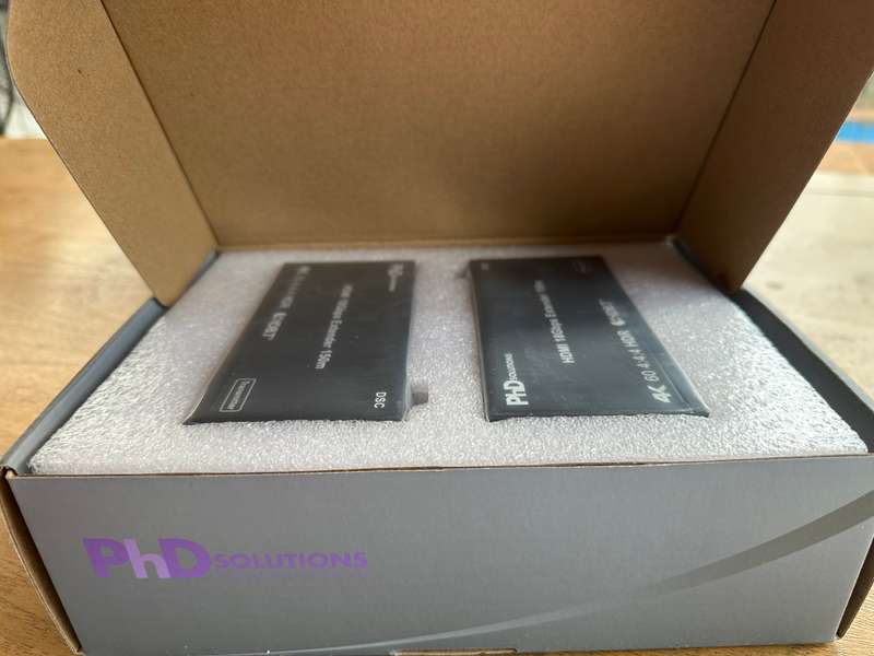 4K UHD HDMI Extender Splitter Kit with PoC, HDR Support & Long-Distance Signal Transmission