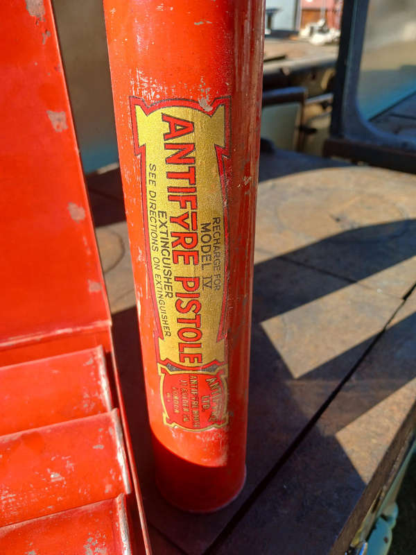 Vintage Pistol Fire Extinguisher Cartridges