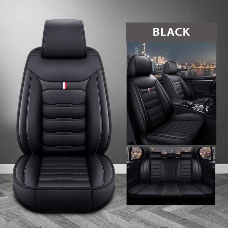 5 Seat Car Seat Cover-Black.