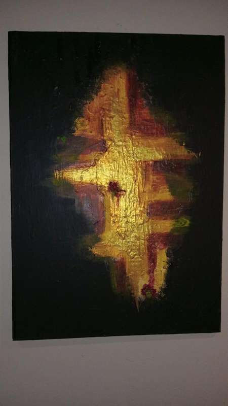 Abstract Painting Wall Hanging