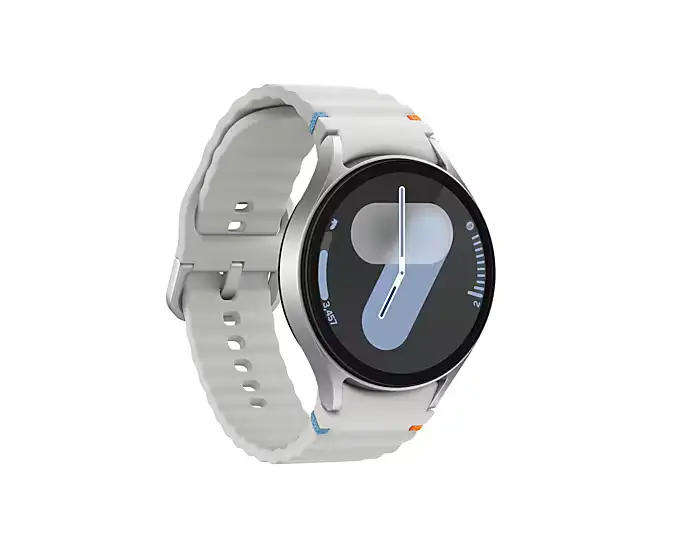 Samsung smart watch 7  (44mm Silver/ white)