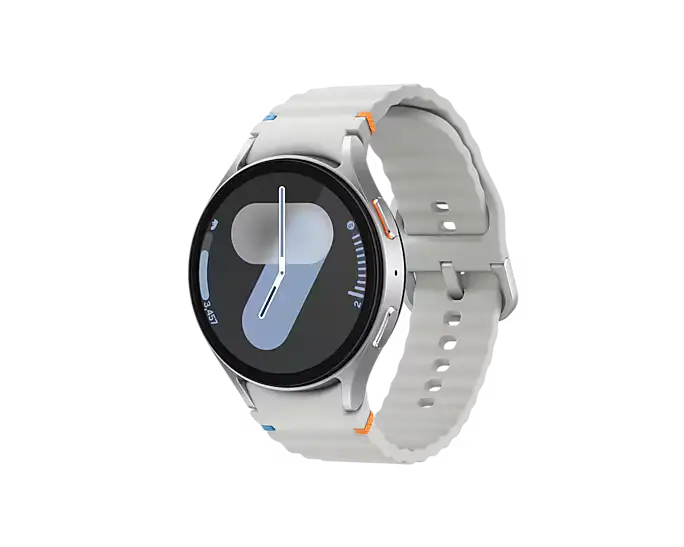 Samsung smart watch 7  (44mm Silver/ white)