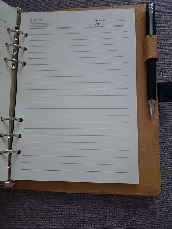 Executive A5 Memo book and pen set