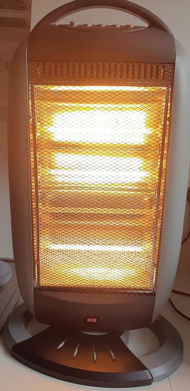 SCE Bar Halogen Heater