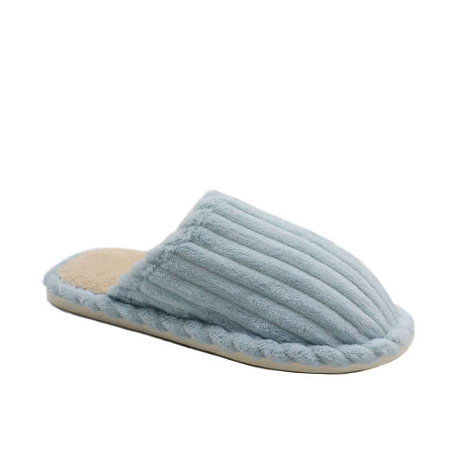 Ladies Slip In Fur Slippers