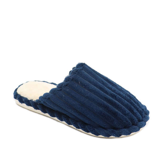 Ladies Slip In Fur Slippers