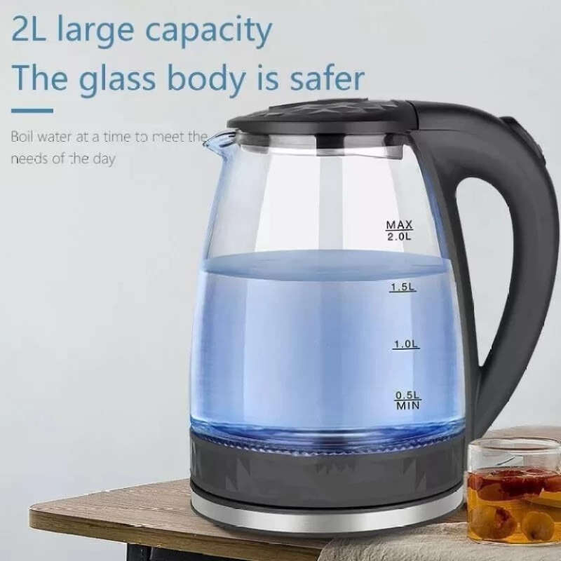 BLUTECH BT-114 Electric Kettle  (2 L, Black)
