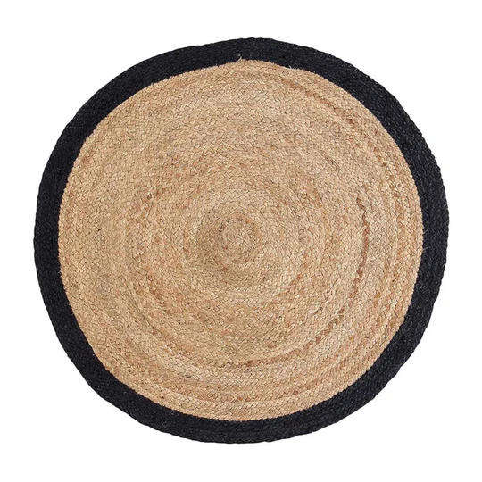 NOMETTCO ROUND JUTE RUG