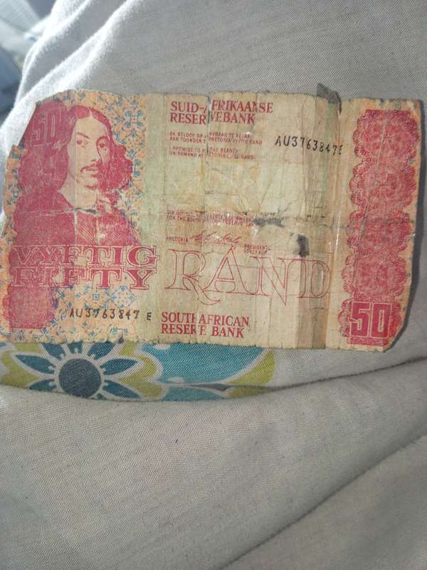 Old R50 suid Afrikaans