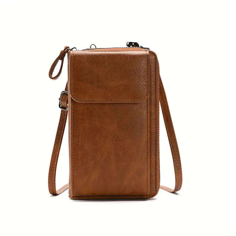 Stylish Women's Soft Crossbody Phone Bag